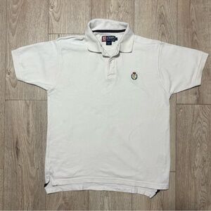 White Chaps x Polo Ralph Lauren Shirt with Logo